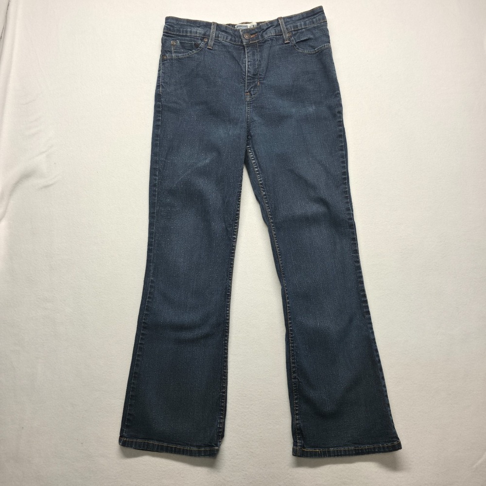 Levi Signature‎ Misses Bootcut Denim Blue Jeans Size 14 Short (30X28)